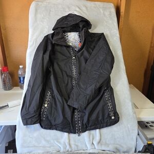 Burton Charcoal Hooded Snow Jacket